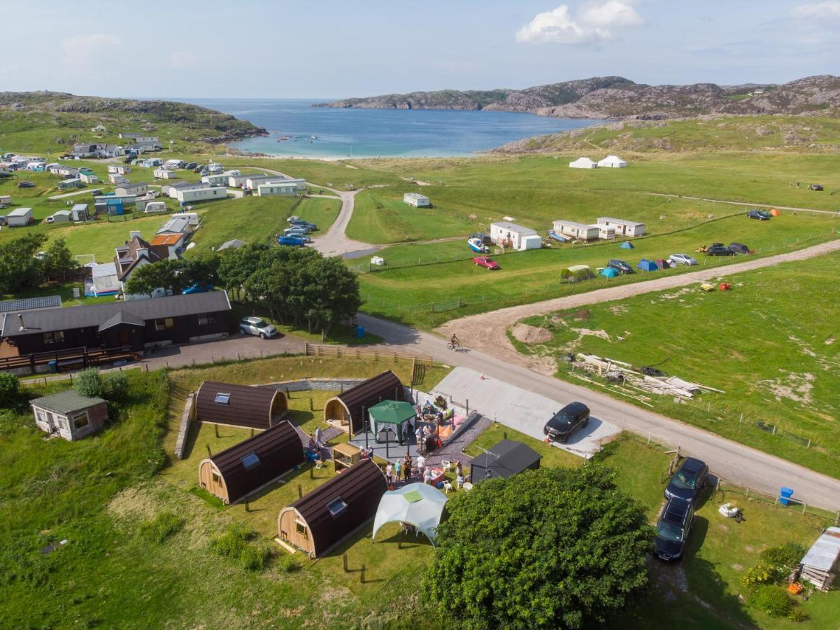North Coast 500 Pods Hotel Achmelvich Exterior photo